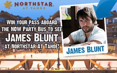 Win James Blunt tickets!