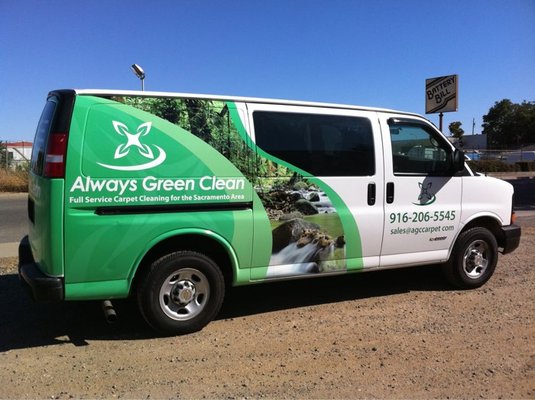 New Carpet Cleaning Van